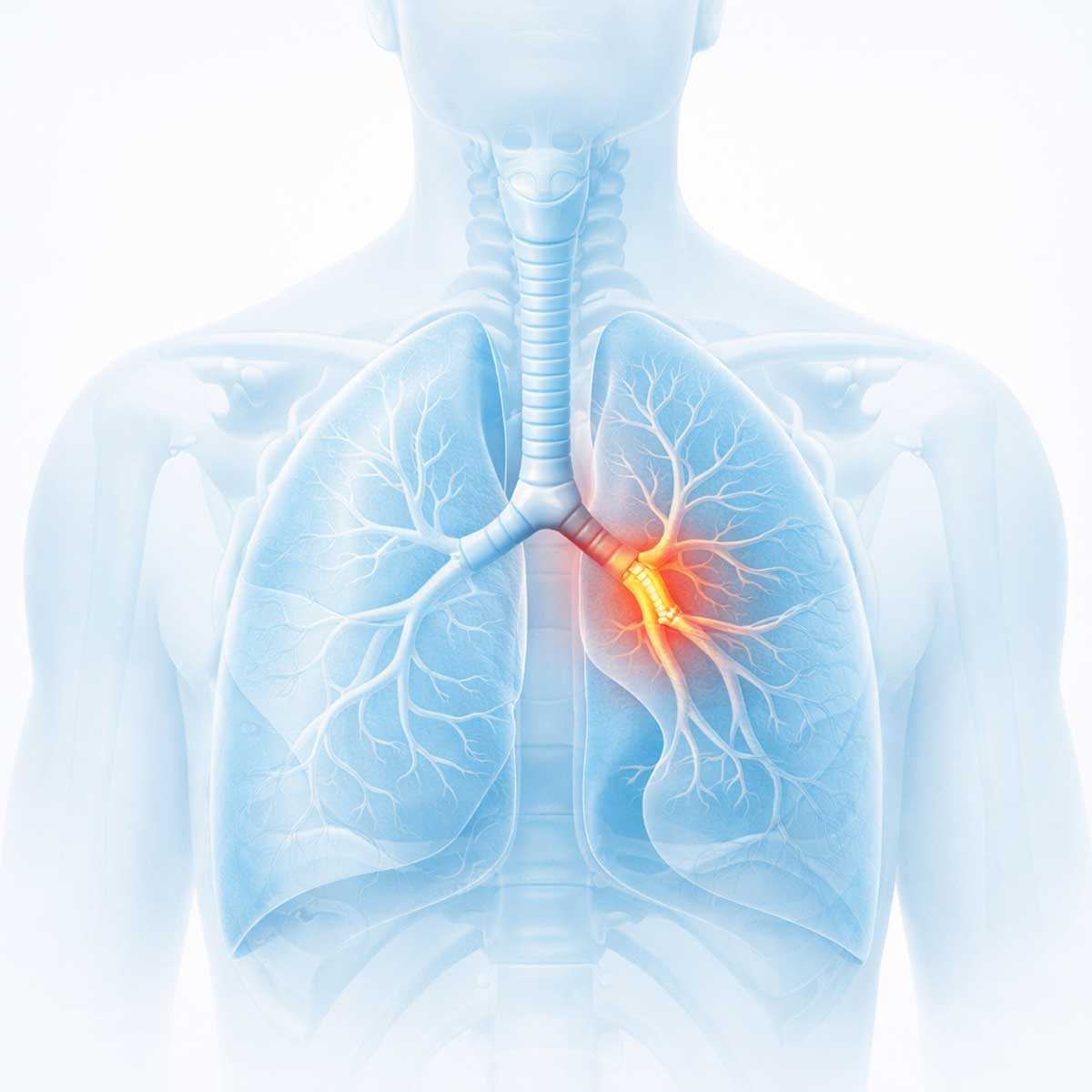 Бронхиальная астма — краткое описание функции и расположения