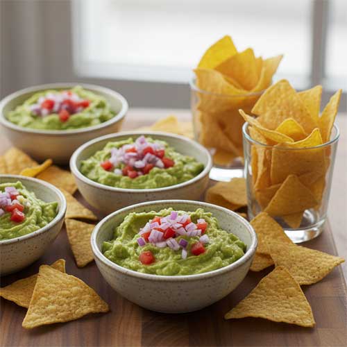 готовый гуакамоле в порционных чашках
