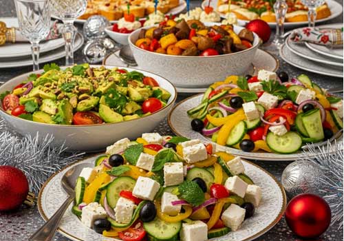 новогодние салаты