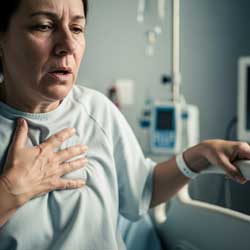 одышка у женщины