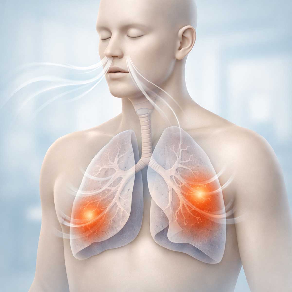 Одышка при пневмонии: затрудненное дыхание на фоне воспаления легких