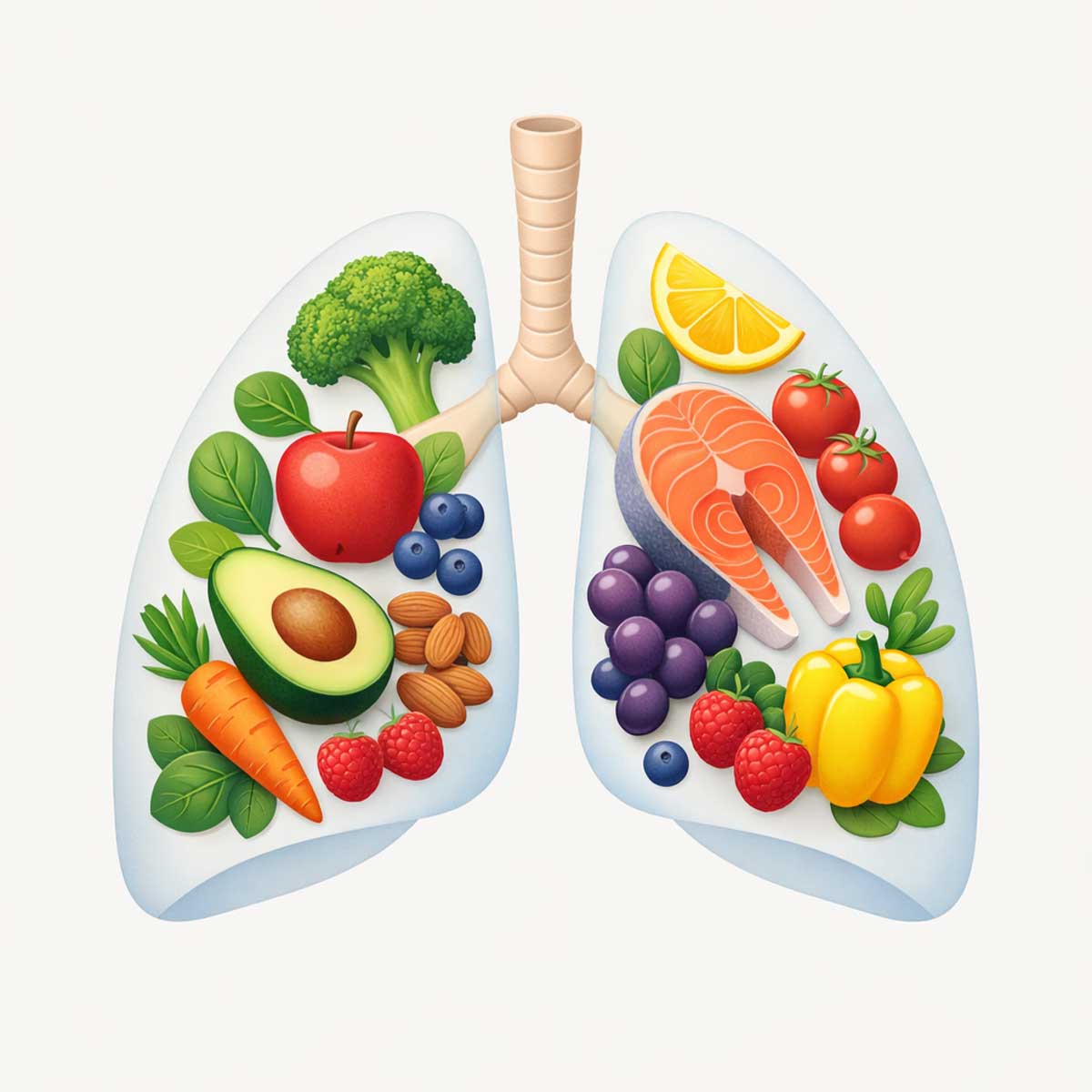 Питание для здоровья легких и дыхательной системы