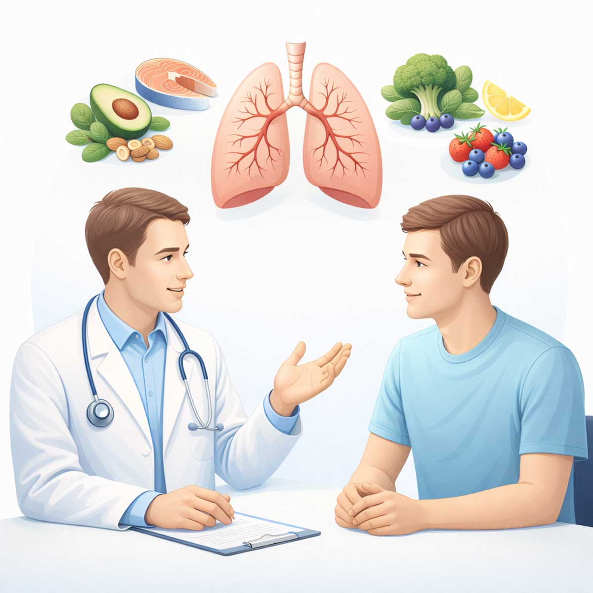 Ответы на вопросы о питании и здоровье легких