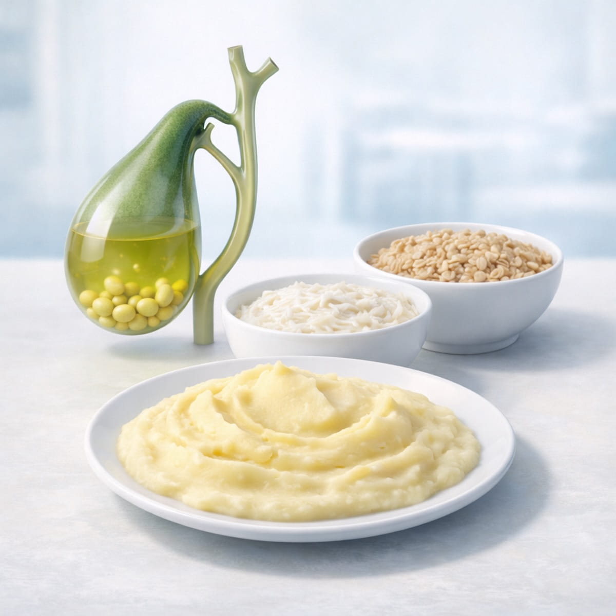 Питание после приступа желчнокаменной болезни: щадящий рацион для восстановления пищеварения.