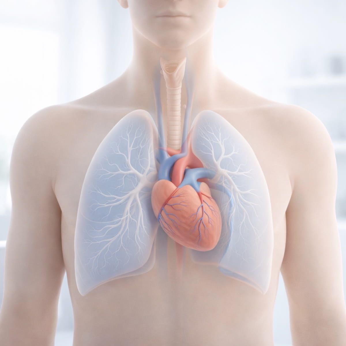 Легкие и сердце как возможные источники дыхательных симптомов