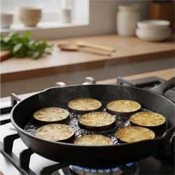 обжаривают баклажаны