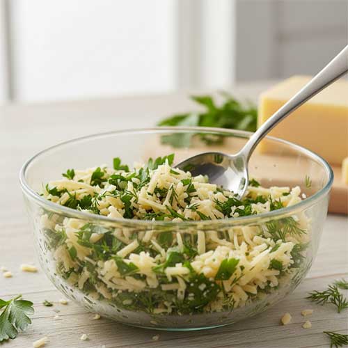 готовая начинка для фарширования в миске